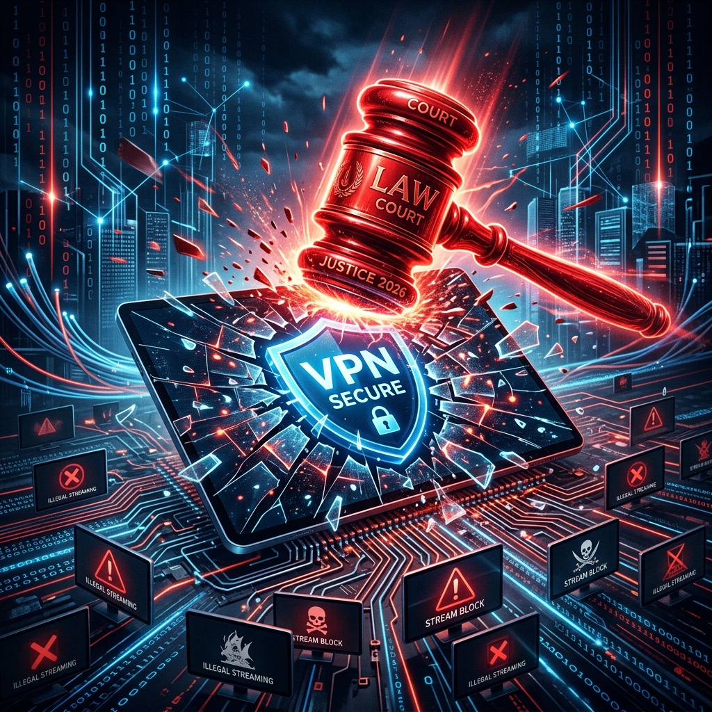IPTV Crackdowns in 2026: Why Courts are Now Blocking VPNs
