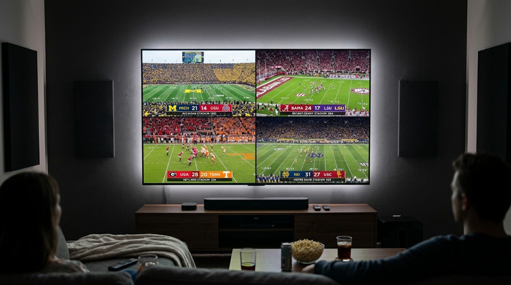 Ultimate TiviMate Multi-Screen Sports Setup for College Football