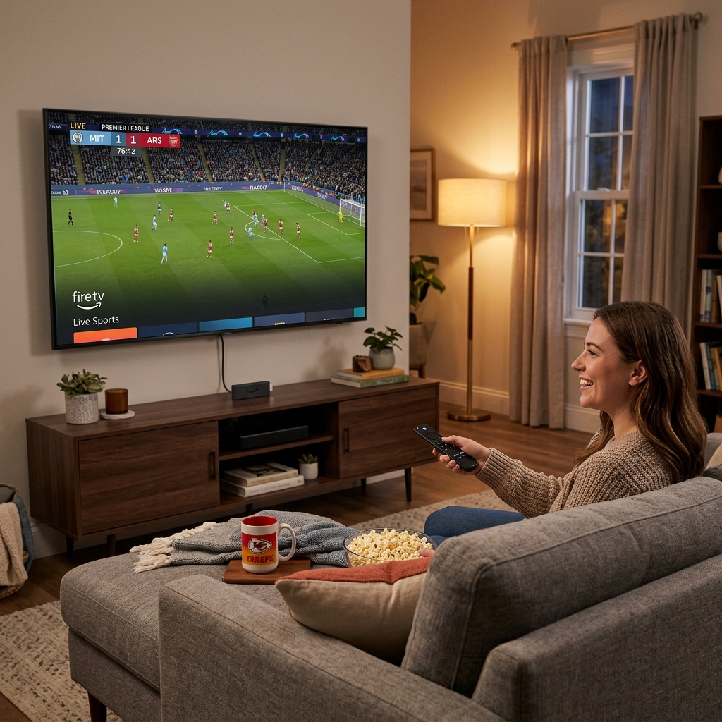Streaming live sports on Firestick without cable setup